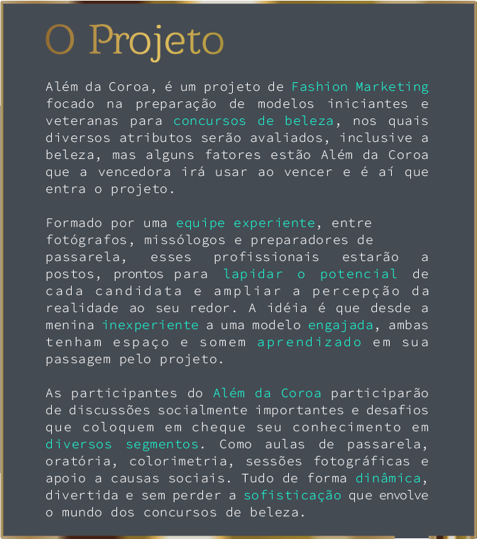 O Projeto